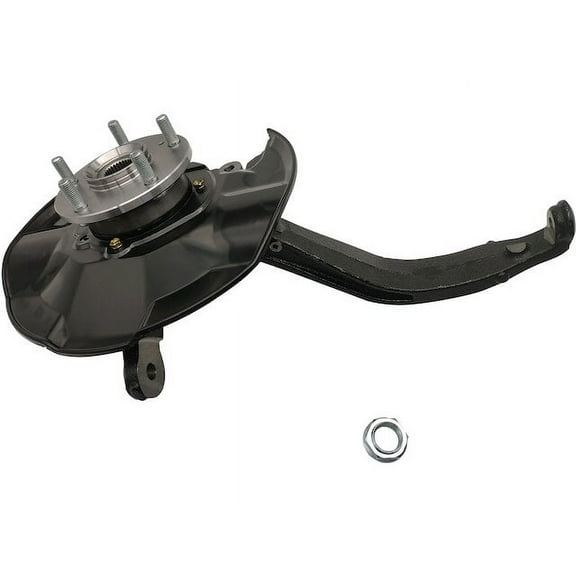 Front Left Driver Side Wheel Hub Assembly Steering Knuckle - Compatible with 2008 - 2012 Honda Accord 2009 2010 2011