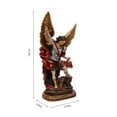 thumbnail image 2 of Hi-Line Gift Ltd. 24in St. Michael Statue Arcangel Miguel Indoor/Outdoor Religious Decor, 2 of 7