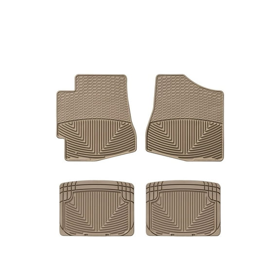 WeatherTech All-Weather Floor Mats compatible with 1999-2003 Lexus RX - 1st & 2nd Row, Tan