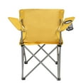 thumbnail image 5 of Ozark Trail Quad Folding Camp Chair with Cup Holder, Mustard Gold, 5 of 8