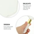 thumbnail image 2 of Handle Vanity Mirror Simple Makeup Accessories Handheld Mirrors European Style Miss, 2 of 6