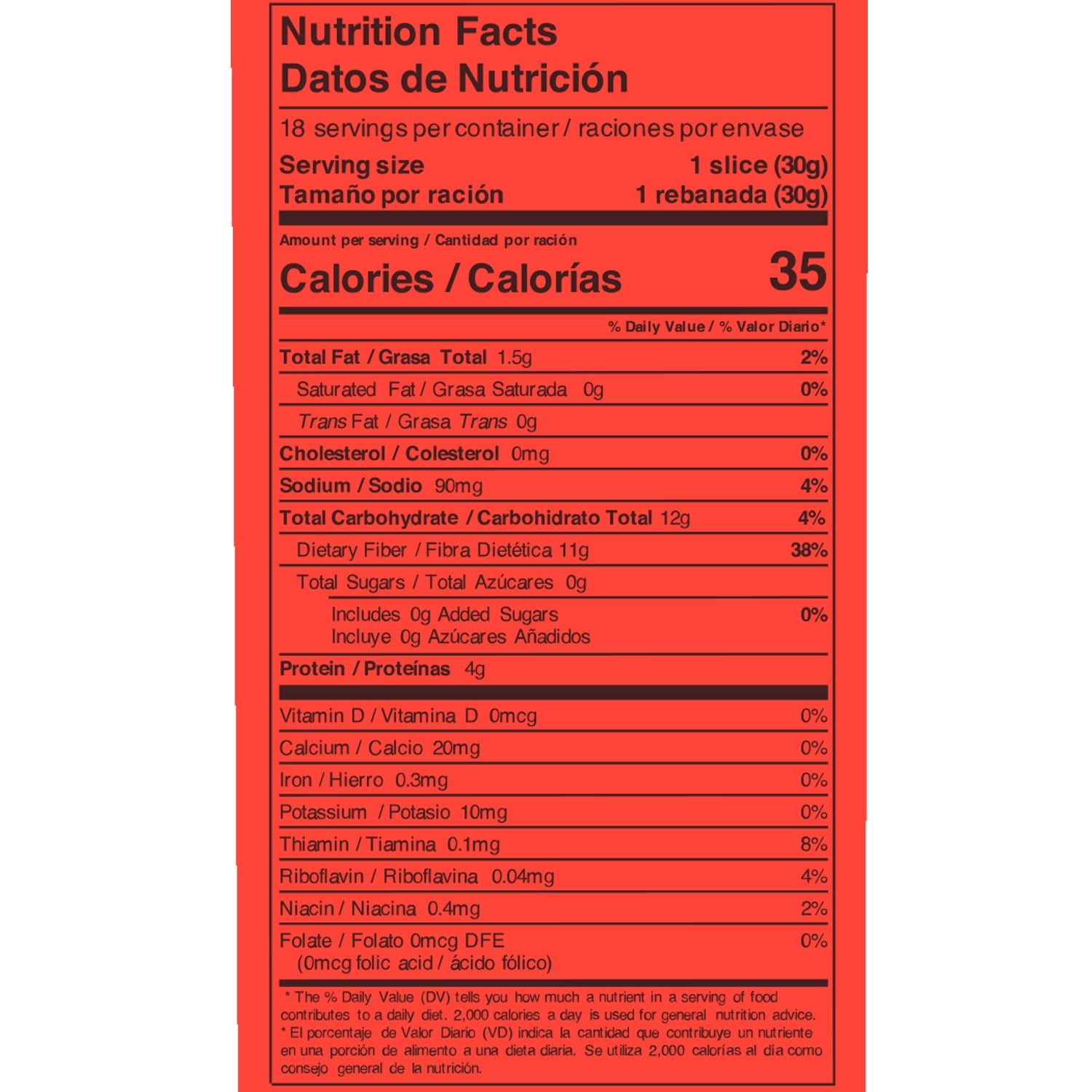 Pan Pepin ParaBien PanKeto Sandwich Sliced Bread, 19 oz Loaf, Shelf Stable