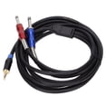 thumbnail image 2 of TC195BULS01 Cable adaptador de audio monofónico dual de 3,5 mm a 1/4 pulg. para equipos de audio 3 m, 2 of 8
