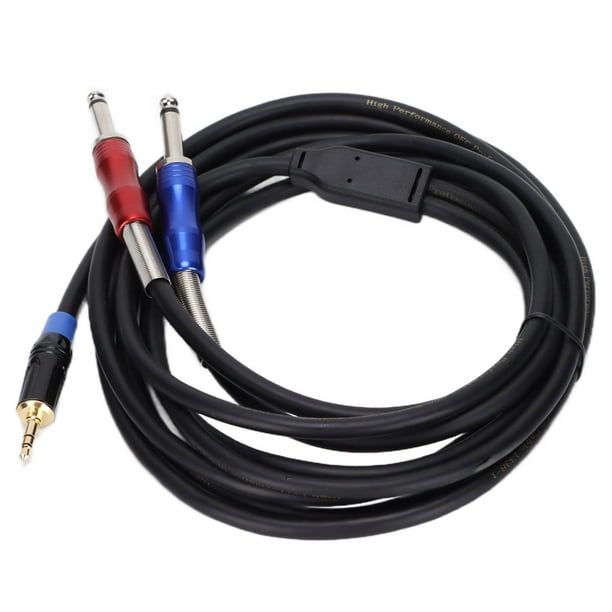 Cable tipo Y, TC195BULS01 Cable de audio dual de 3,5 mm para sistemas estéreo Cable adaptador de audio Los mejores materiales