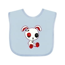 Inktastic Goth Bunny Boys or Girls Baby Bib
