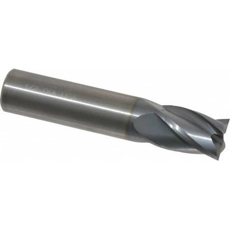 

Hertel 1/2 5/8 LOC 1/2 Shank Diam 2-1/2 OAL 4 Flute Solid Carbide Square End Mill Single End TiCN Finish Spiral Flute 30° Helix Centercutting Right Hand Cut Right Hand Flute
