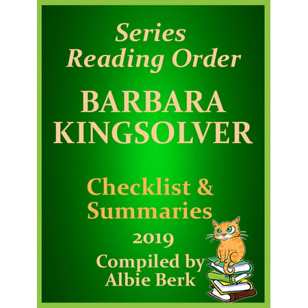 Barbara Kingsolver: Best Reading Order - with Summaries & Checklist - Updated 2019 -