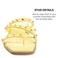 thumbnail image 6 of Journee Collection Womens Fanny Tru Comfort Foam Slide Low Block Heel Sandals, 6 of 6