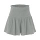 thumbnail image 3 of Pantalones Cortos de Verano para Mujeres de Cintura Alta, Moda de Alta Cintura Elástica, Pantalones Cortos Sólidos Casuales, 3 of 6