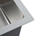 thumbnail image 5 of vidaXL Handmade Kitchen Sink Stainless Steel, 5 of 5