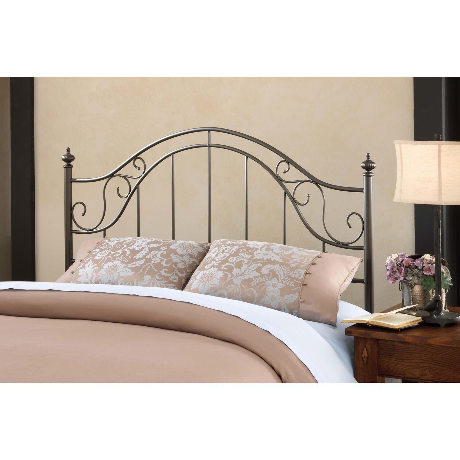 Hillsdale Furniture Clayton Full / Queen Headboard with Bedframe, Brown