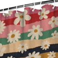 thumbnail image 3 of Pioneer Flower Floral Print Pattern Shower Curtain 72"x72" ,Bathroom Decorative Shower Curtains Set with 12 Hooks,Modern Waterproof Washable Shower Curtain, 3 of 6