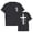 Black, variant on Uoobin Boys Christian Graphic Tees God Jesus Shirts for Kids Cross Faith Bible Verse Inspirational Religious Cotton T Shirt
