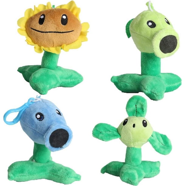Huoguo Plants Vs Zombies Pvz 5"Juguetes De Peluche Punta De Dedo Rellena Para Niños Muy Lindo, Adecuado Para Niños Y Fanáticos De Los Juegos En Cumpleaños (Plantas-2)