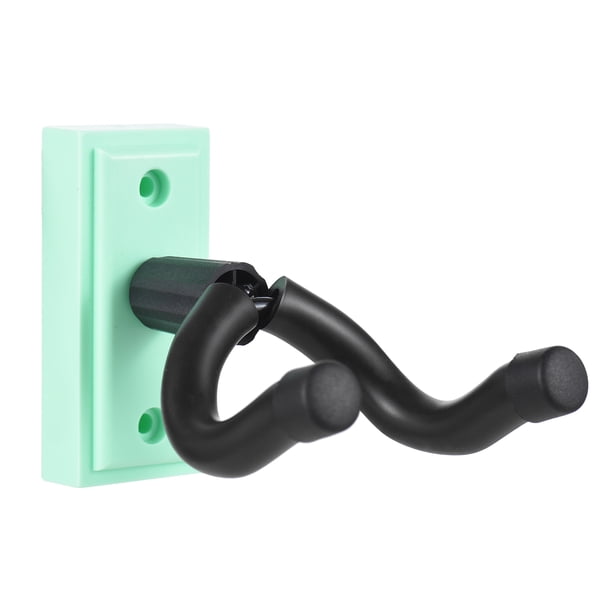 Gancho Gancho para colgar en la pared de la guitarra Gancho para colgar en la pared de la guitarra Gancho para el soporte de metal negro sólido y resistente Percha multifunción para todos los tamaños Maboto Gancho