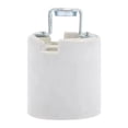 thumbnail image 1 of 2 portalámparas cerámicos E26, soporte resistente a la humedad, diseño sencillo y creativo, base de lámpara cerámica fiable y, 1 of 9