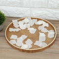 thumbnail image 4 of Round Serving Tray, Non- Wooden Nice Decoration Natural Wood Plate,  For Household Coffee Shop, 4 of 8