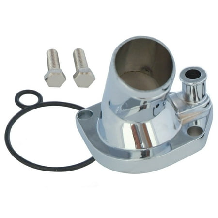 Spectre Performance 4232 Chrome Water Neck for Small Block Ford Fits select: 1975-1996 FORD F150, 1966-1973 FORD MUSTANG