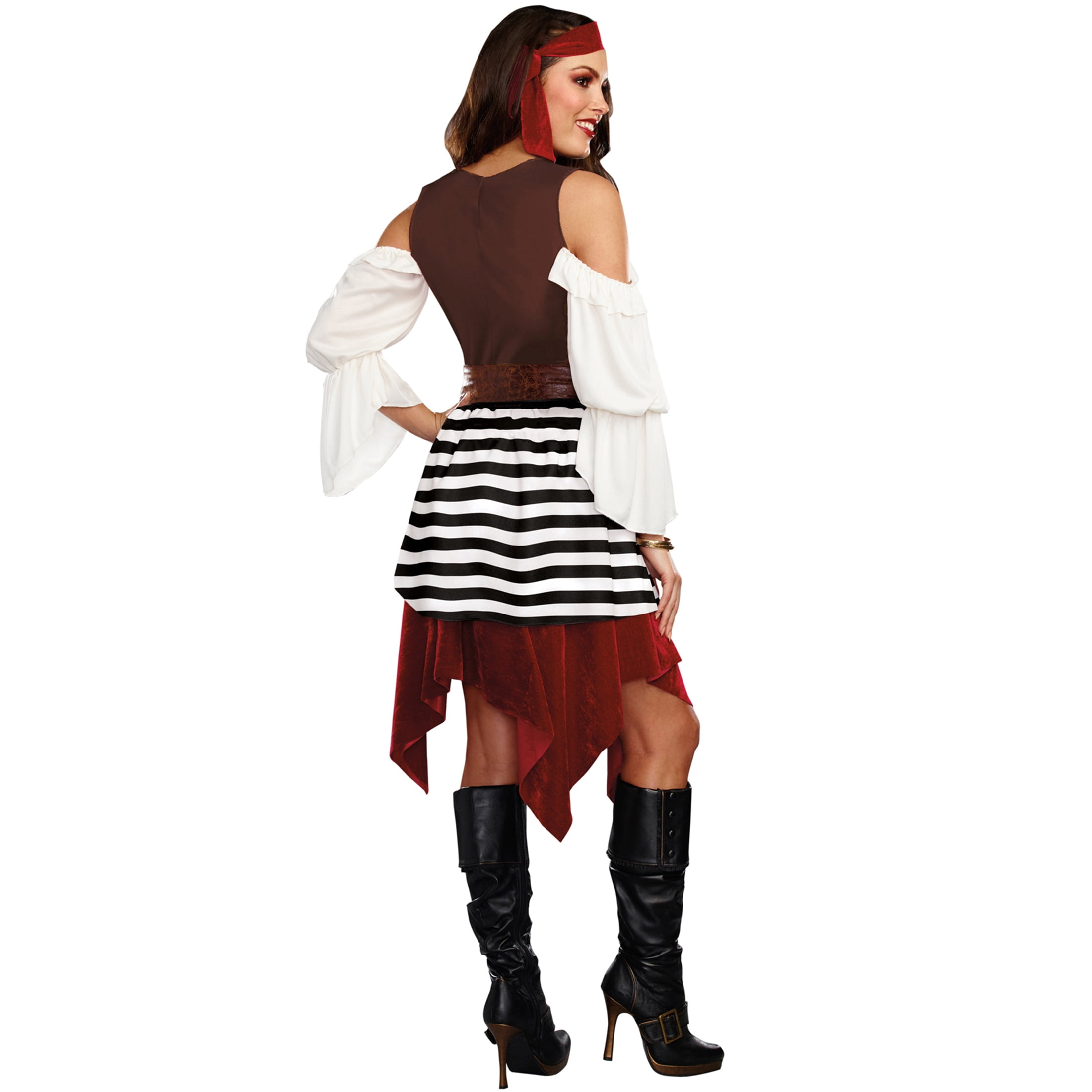 High Seas Beauty Halloween Costume for Adults, Women's Size L (12/14), by Way to Celebrate