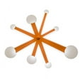 thumbnail image 2 of Meyda 193859 12 in. Jax Wall Sconce - Coral & Frost, 2 of 5
