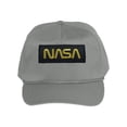 thumbnail image 1 of Gravity Threads NASA Cotton Twill Cap - Gold Logo - Grey, 1 of 2