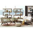 thumbnail image 3 of Triangle Wood Coffee table Brown/Blaze, 3 of 5
