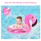 thumbnail image 3 of Flamingo Lentejuelas Animal Acostado Anillo Niños Sentado Anillo Natación Asiento Anillo Pvc Pantalones Anillo oso de fresa Hogar, 3 of 5