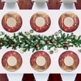 thumbnail image 7 of Ryvnso Christmas Trees Round Plate Mats Dining Table Placemat 1 Piece for Holiday Decoration, 7 of 7