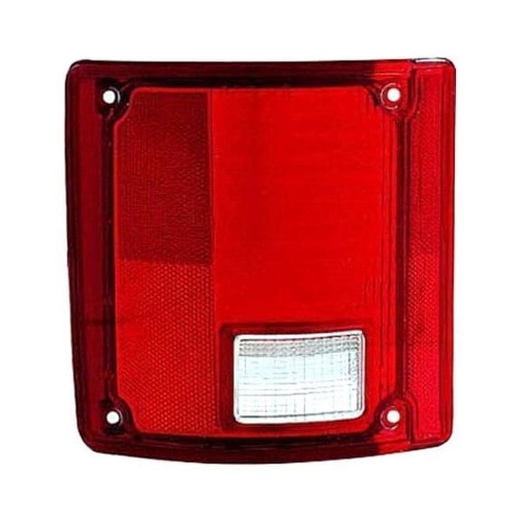 Passenger Side Outer Replacement Tail Light Lens for Chevy Blazer 1973-1991 GM2801121V