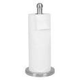 thumbnail image 3 of Leutsin Stainless Steel Vertical Paper Roll Holder For Kitchen Countertop Bathroom, 3 of 7