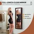 thumbnail image 6 of Lockable Wall Mount Mirrored Jewelry Cabinet with LED Lights, 6 of 10