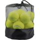 thumbnail image 1 of Paquete de 15 pelotas de tenis de entrenamiento avanzado, color verde, pelota de práctica con bolsa de transporte de malla, 1 of 3