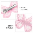 thumbnail image 3 of unbranded 20Ud Horquillas Decorativas Rosa Bordadas Para En Estilos Variados, 3 of 8