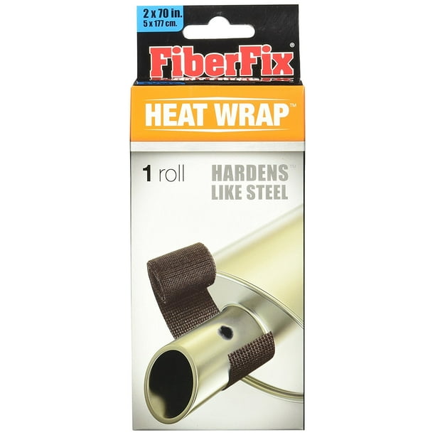 Heat Wrap For Exhaust Pipes and High Temp Repairs, 100X STRONGER THAN