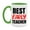 White/Light Green, variant on Teacher Superlative Mug, Best Early Teacher Gift, 11oz or 15oz White Ceramic Coffee Cup for Early Teacher