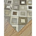 thumbnail image 3 of Feizy Estelle Transitional Animal Print, White/Black/Gray, 6' x 9' Area Rug Easy Care Kid Friendly Sheen Farmhouse Patchwork Floor Rug for Living room Bedroom, 3 of 5