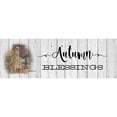 thumbnail image 3 of Jacobs, Billy 24x11 Black Modern Framed Museum Art Print Titled - Autumn Blessings, 3 of 5