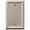 Brushed Nickel, variant on Single Blank Aged Bronze Wall Plate