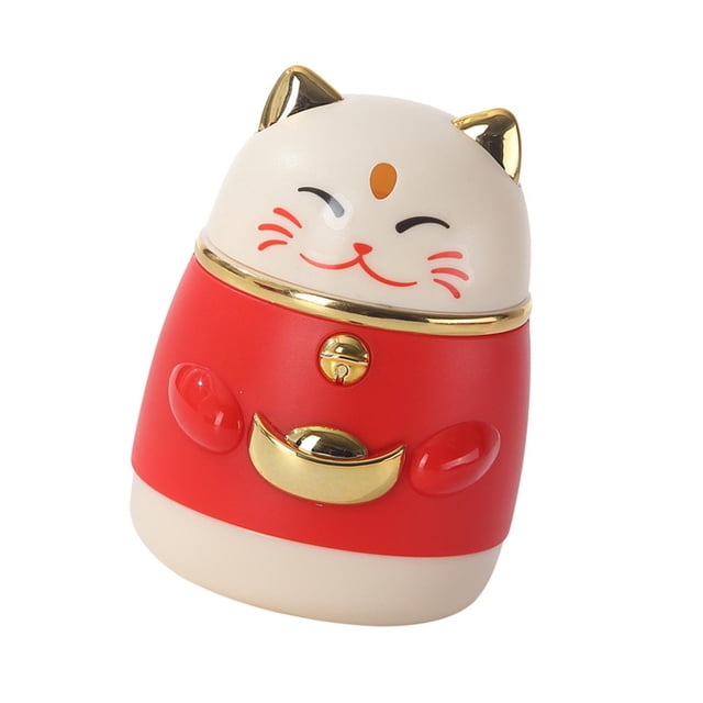 Portapalillos de de , adorno de mesa, contenedor, accesorios, decoración de año Nuevo chino de dibujos animados, portátil para cocina Rojo