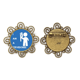 thumbnail image 1 of Proceso de llave en mano Broche de flores, regalo de joyería para mujeres y niñas Unbranded M, 1 of 3