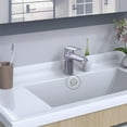 thumbnail image 3 of NOGIS 6 Pack Sink Overflow Ring Bathroom Sink Overflow Trim Ring Stainless Steel Mesh Round Hole Cover for Bathroom Kitchen Sink Basin Trim Overflow Cover（Mesh Hole）, 3 of 7