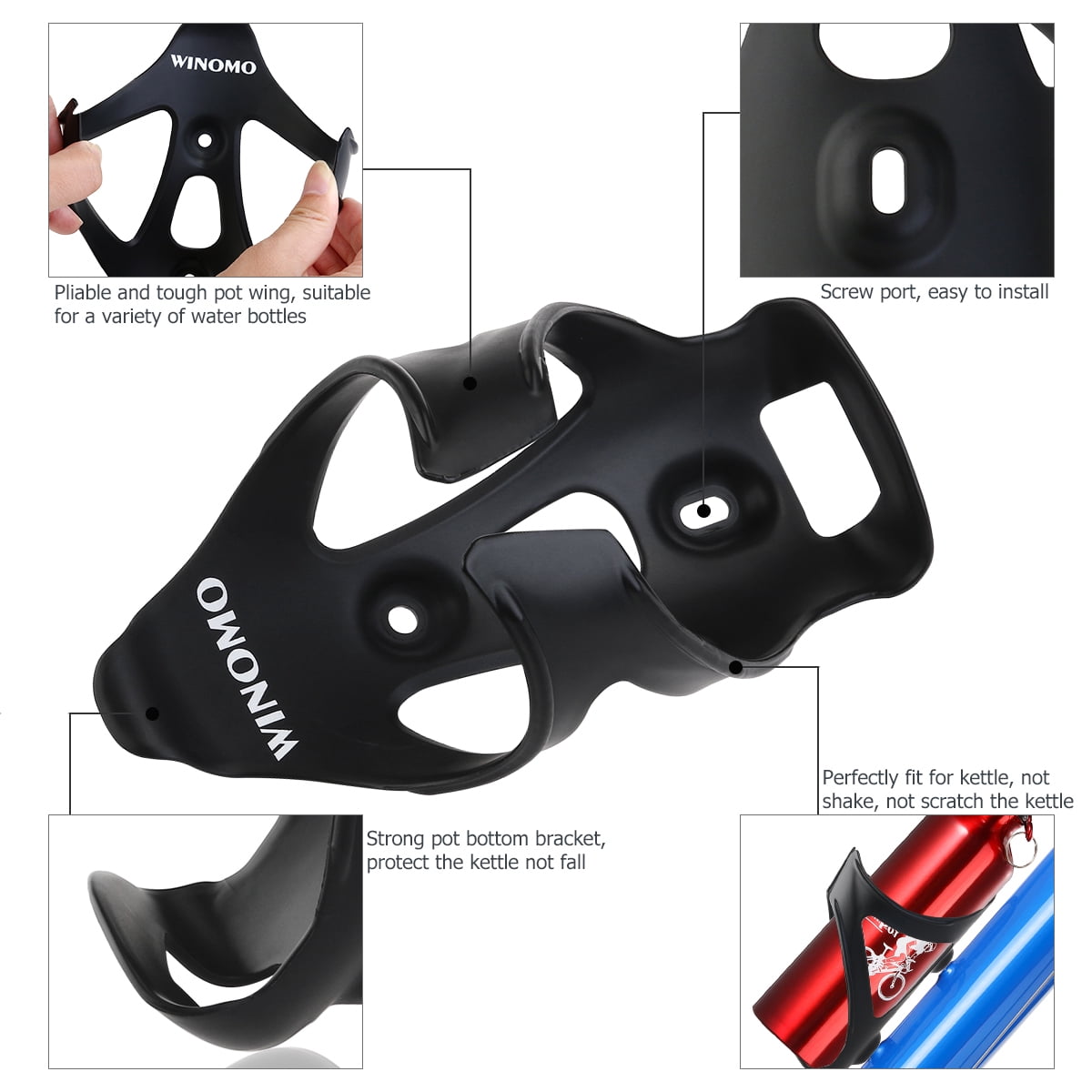 Porte-bidon Specialized Nylon - Noir - Pour Vélo - Occasion état Correct