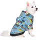 thumbnail image 2 of Fotbe Pirate Marine Animals Sudadera con Estampado para Perros Pequeños – Suéter con Capucha para Mascotas, Tela Suave de Forro Polar con Bolsillo-Medium, 2 of 7