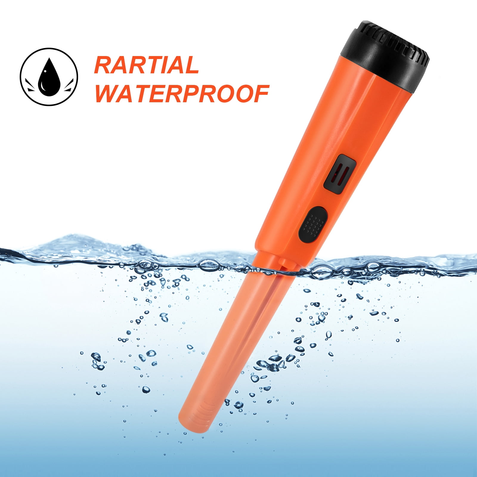 Yokua Metal Detector Pinpointer- Waterproof Handheld Pin Pointer Wand Gold Treasure