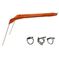 thumbnail image 1 of Kayak Sun Shade Canopy, Kayak Sunshade Awning Portable Ripstop  For Boat Orange, 1 of 8
