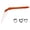 Orange, variant on Rupoun Kayak Sun Shade Canopy Waterproof Oxford Fabric Foldable Easy to Install Portable Awning for Boat Canoe with Brackets and Storage Bag 54.7 inches / 139 cm Black