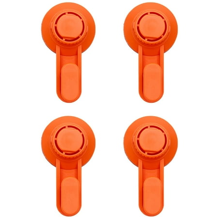 

GiliGiliso Clearance Vacuum Cup Hook Hookless Suction Cup Bathroom Kitchen Suction Cup Hook 4PCS gifts makeup