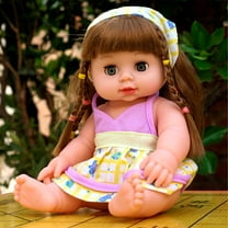 Cagogo under $5 TalkingBabyDoll, Voice Blinking Talking Doll,Vinyl SimulationBabyDoll,Interactive EducationalToy,Kindergarten Early Learning Doll,Soft Rubber RealisticBabyToy