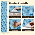 thumbnail image 4 of Peel and Stick Wallpaper Contact Paper Ocean Starfish Home Decoration Jellyfish Seaweed Shells Tropical Fish Self Adhesive and Removable 23.6in x 118in, 4 of 8