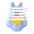 thumbnail image 3 of UACY My First Easter Baby Boy Girl Outfit Bunny Romper with Carrot Print Sleeveless Hooded Jumpsuit Spring Clothes, 3 of 9